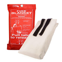 Fiberglass Fire Retardant Blanket Fireproof Blanket Heat-Resistant Blanket Grill Fireproof Blanket, Size: 100.00